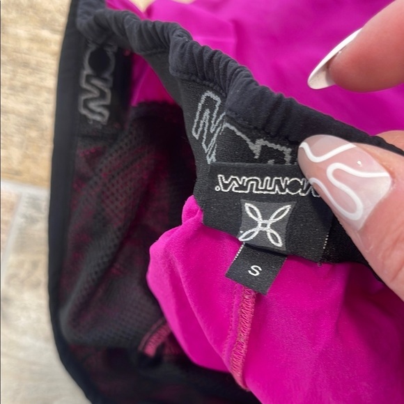Montura Womens Pink and Black Athletic Trekking Shell Pants Pockets Size Small S - Picture 6 of 12